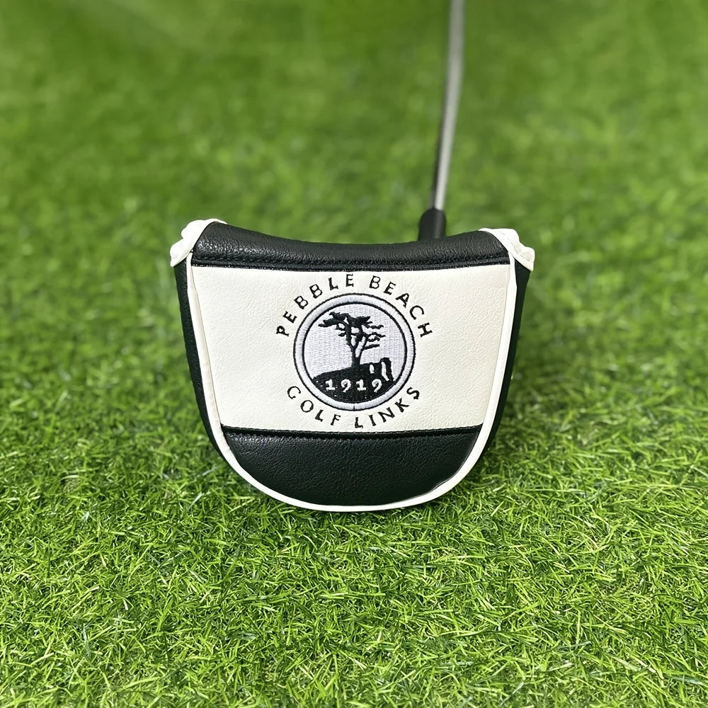 Vintage Pebble Beach Putter Head Cover (Semi-Mallet)