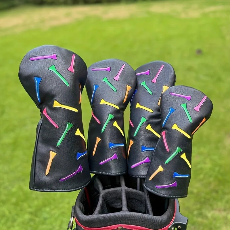 Tee Multi-Colour Pattern - Wood/Hybrid Covers