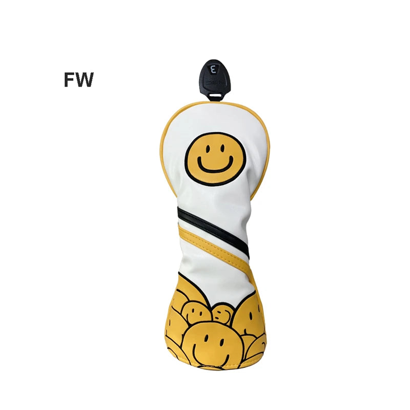 Smiley Face Head Covers