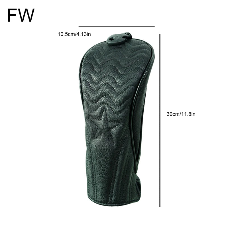 Star Head Covers (Green/White/Black)