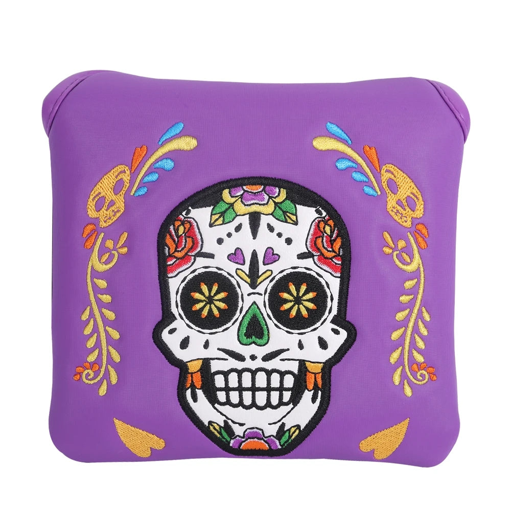 Sugar Skeleton Full Mallet Putter Cover