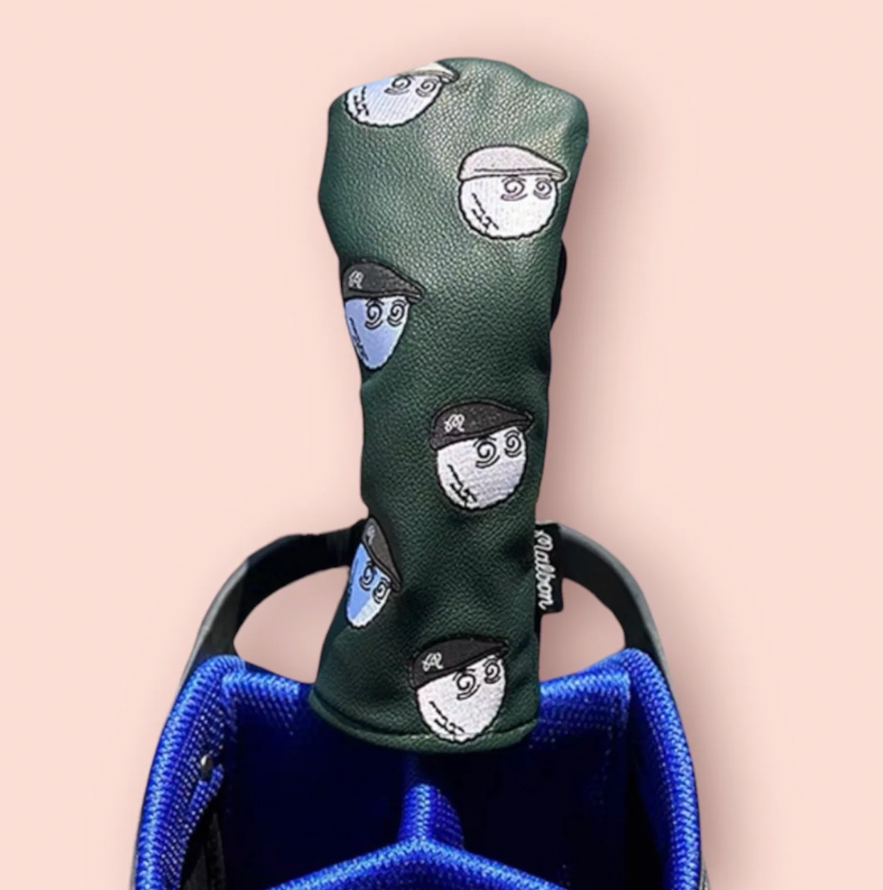 Golf Ball "Flat Cap" Head Covers