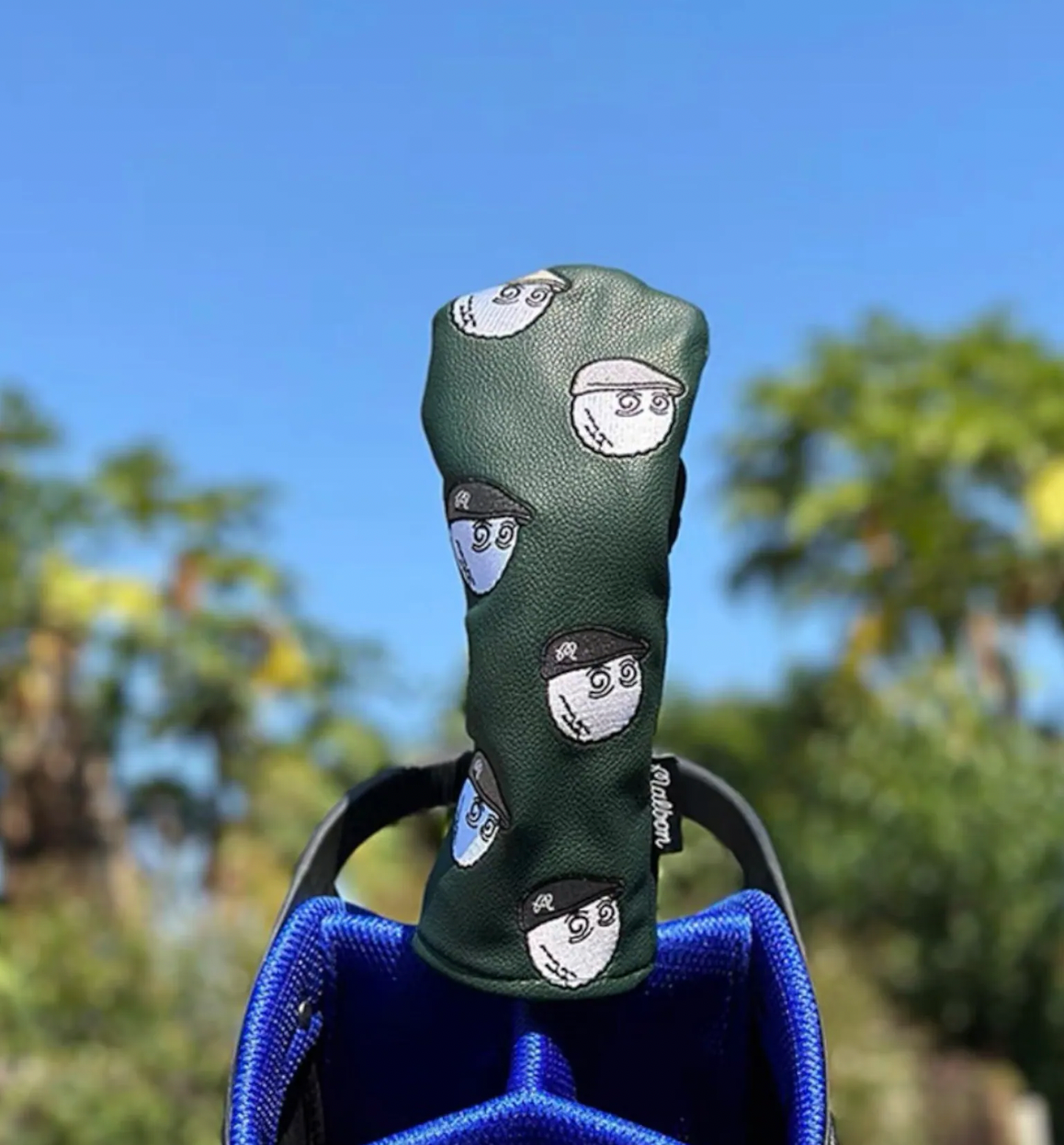 Golf Ball "Flat Cap" Head Covers