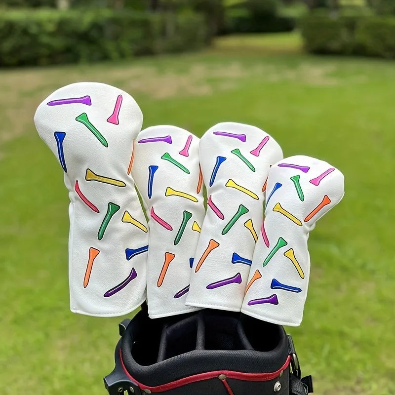 Tee Multi-Colour Pattern - Wood/Hybrid Covers