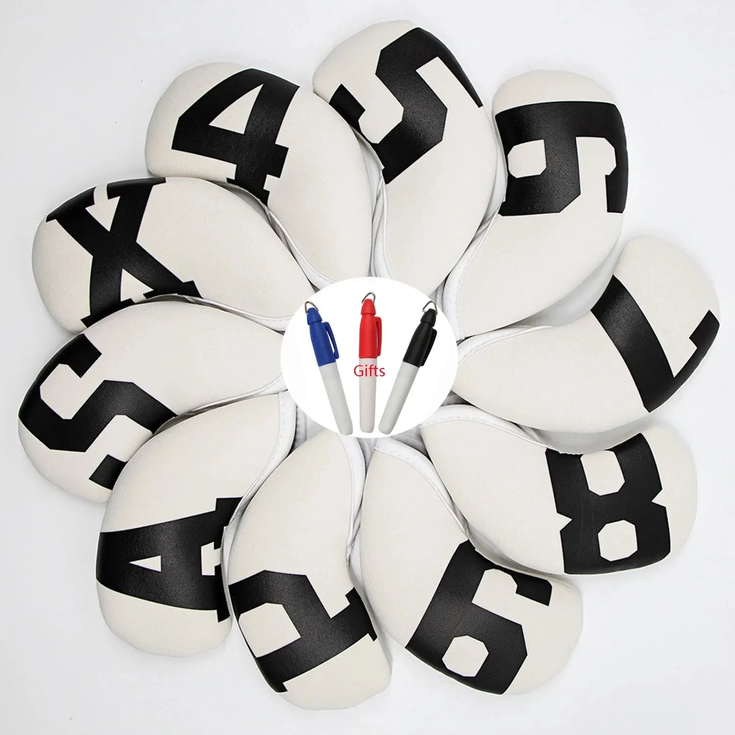 Iron & Wedge Covers (Multi-Coloured) Soft Cloth