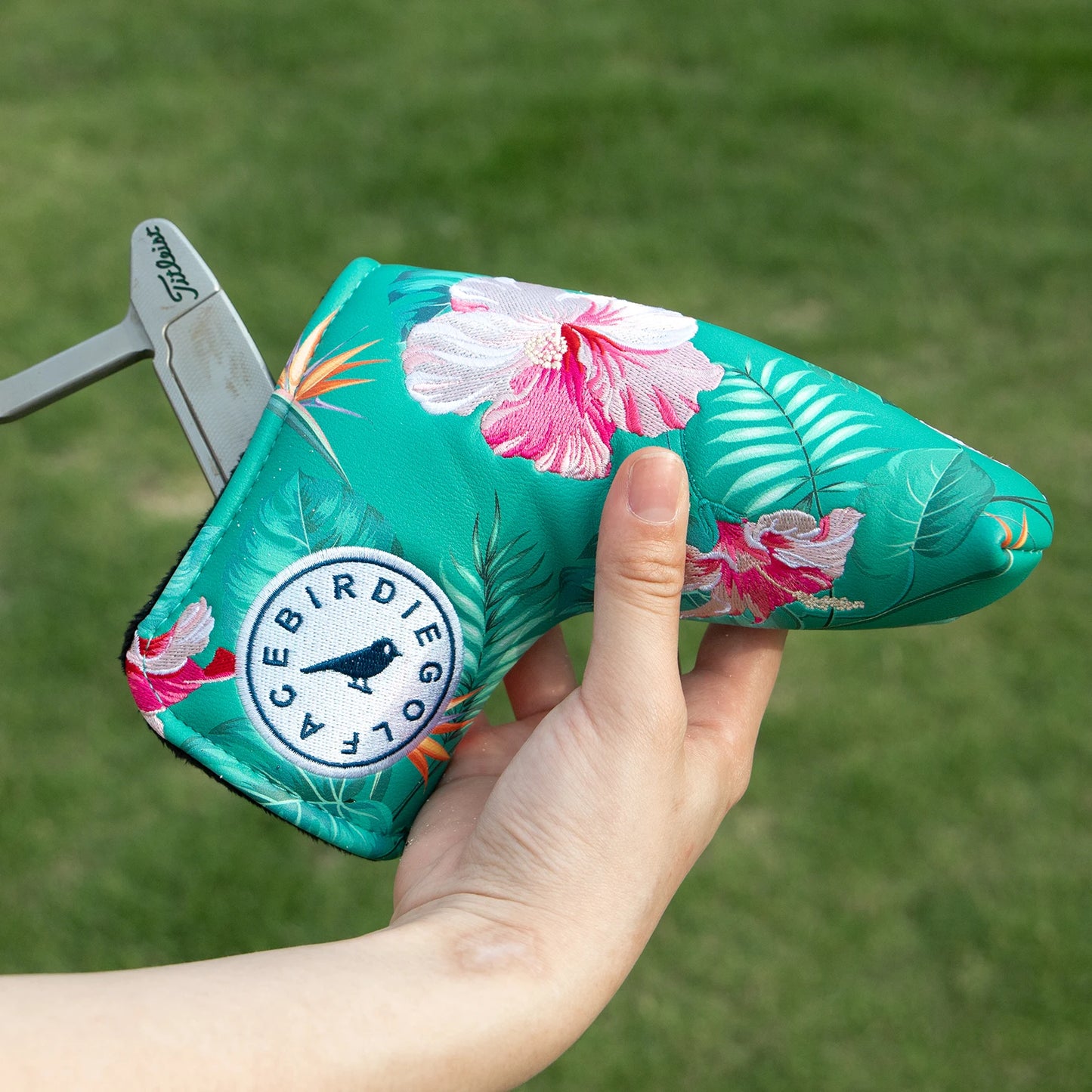 "Birdie Time" Hawaii Golf Blade Putter Cover