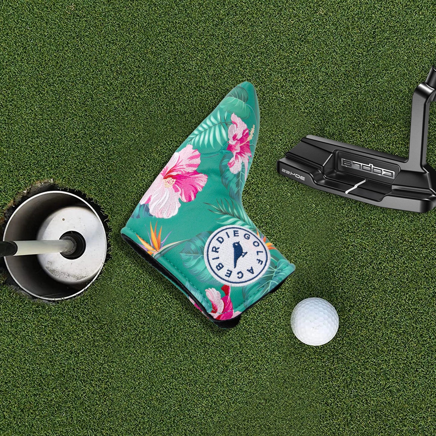 "Birdie Time" Hawaii Golf Blade Putter Cover
