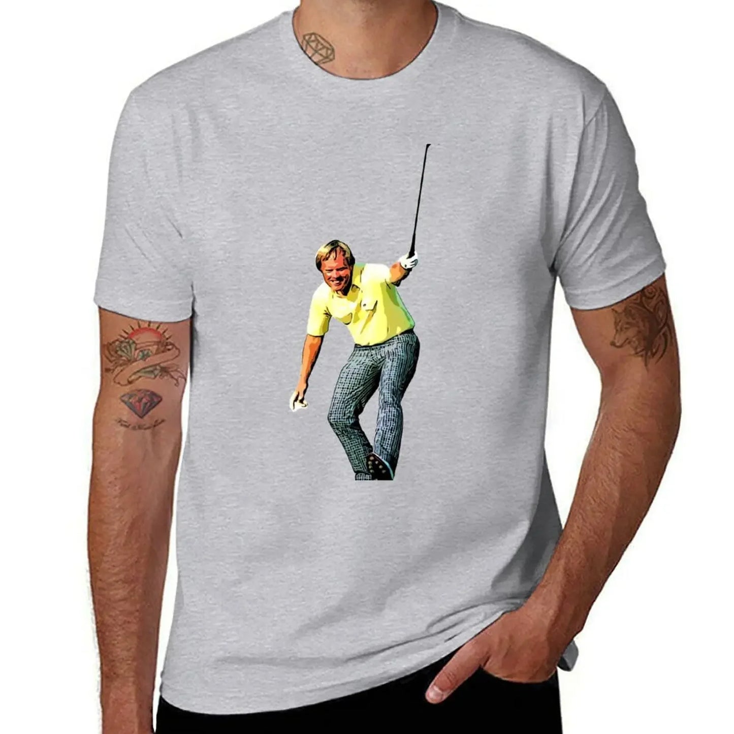 Jack Nicklaus Winning Putt, 1986 Masters | Vintage Tee Full Colour
