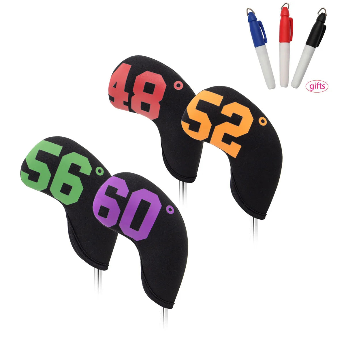 Iron & Wedge Covers (Multi-Coloured) Soft Cloth