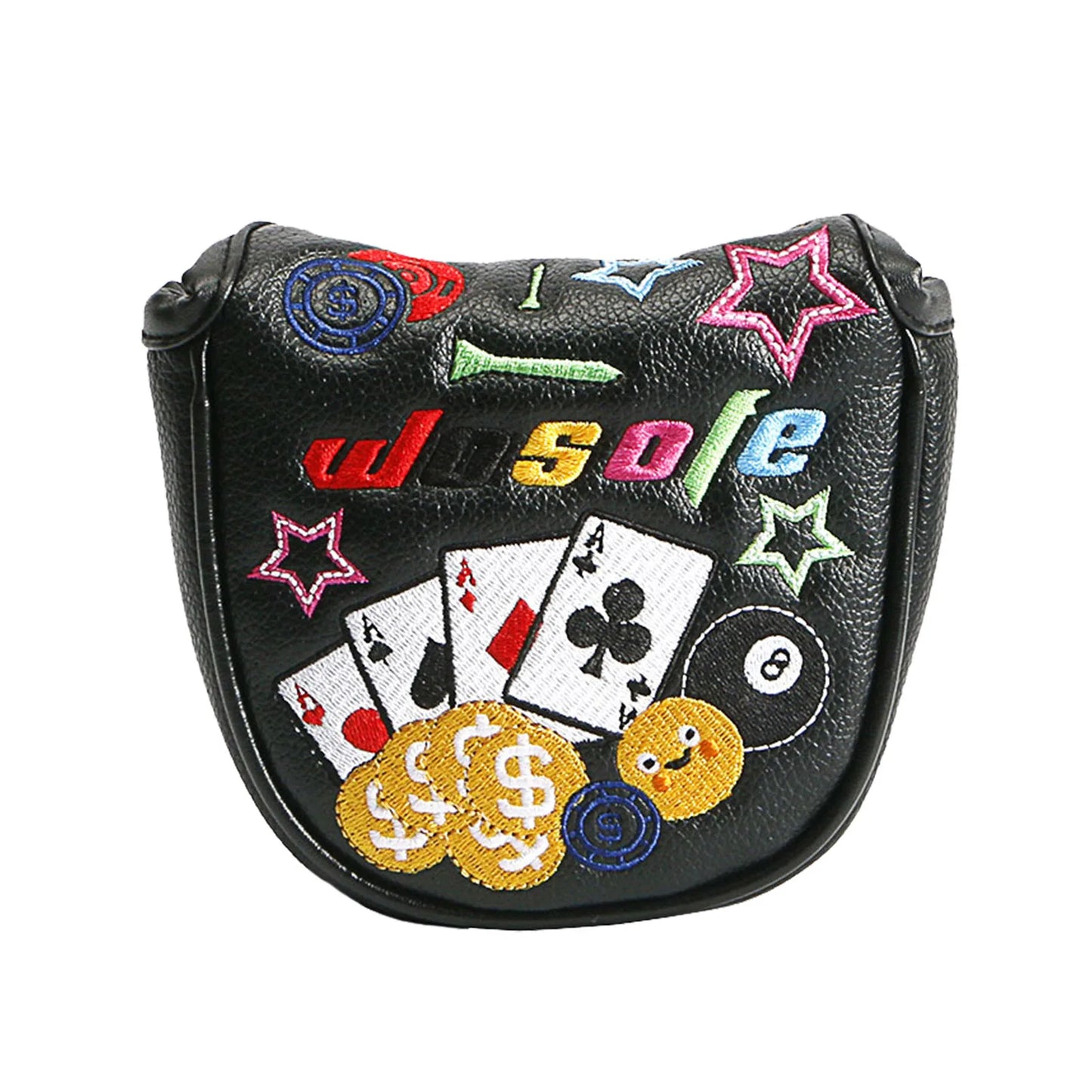 Casino Mallet & Blade Covers (Black/White)