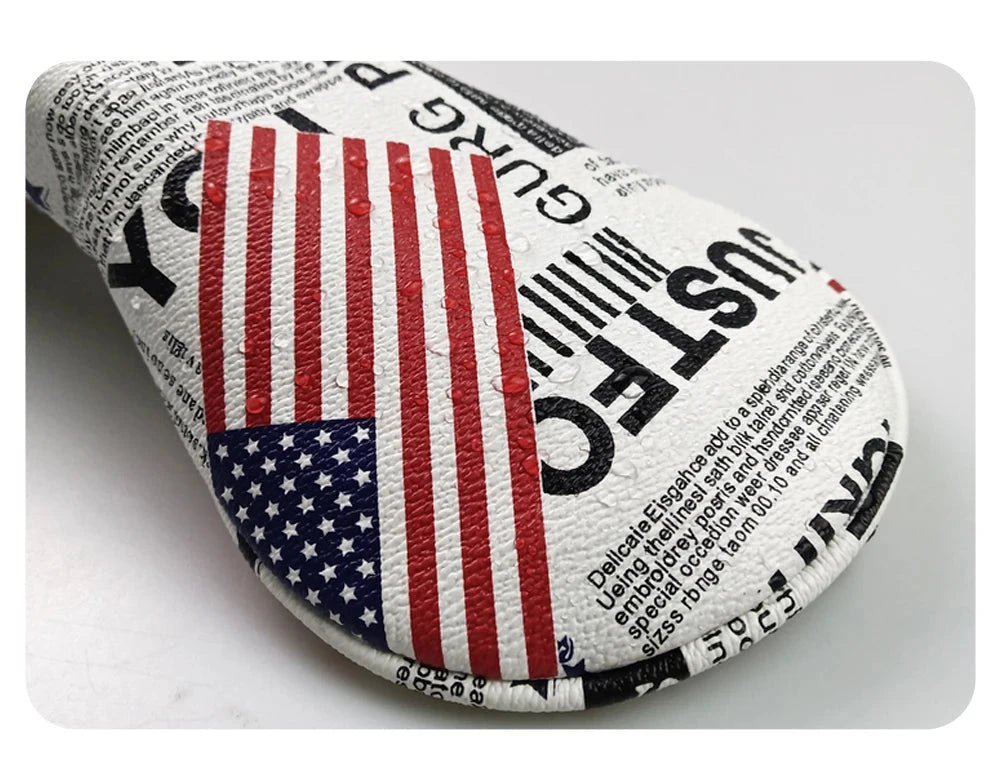 USA Stars & Stripes Newspaper Print Head Covers