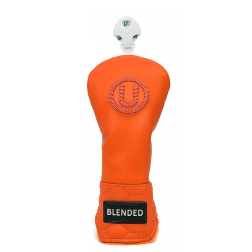 Orange Premium Leather Head Cover