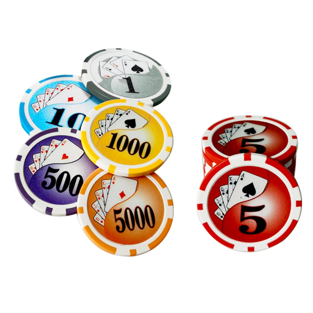 Poker Chip Ball Markers