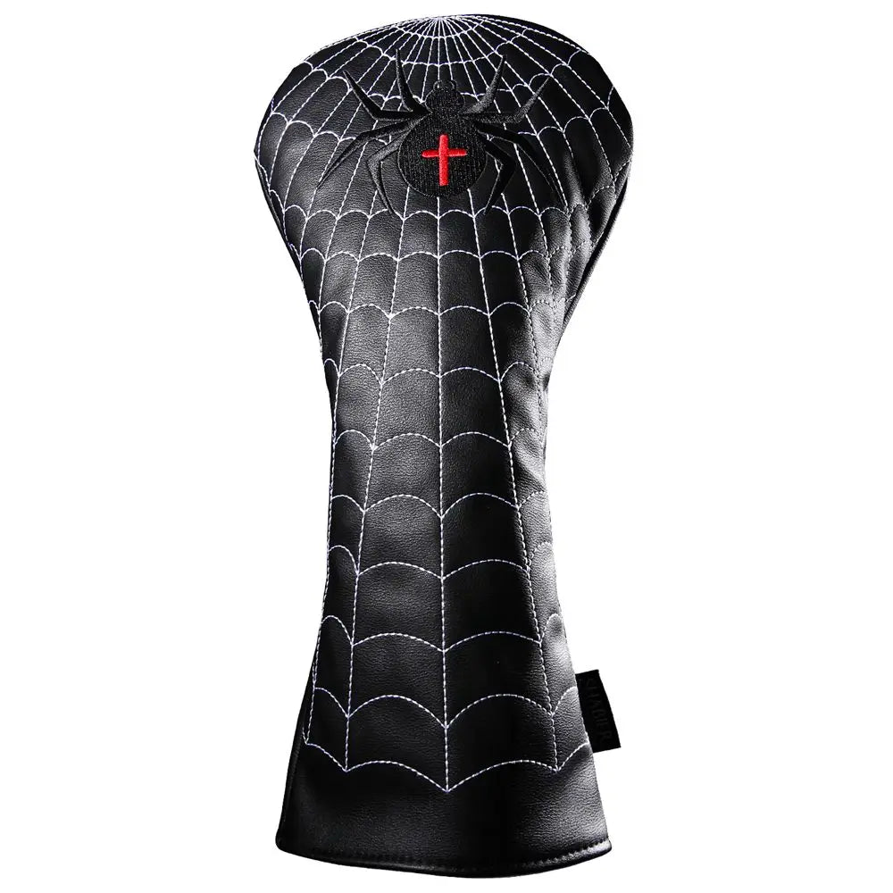 Black Spider Web Head Covers (Woods/Irons/Mallet)