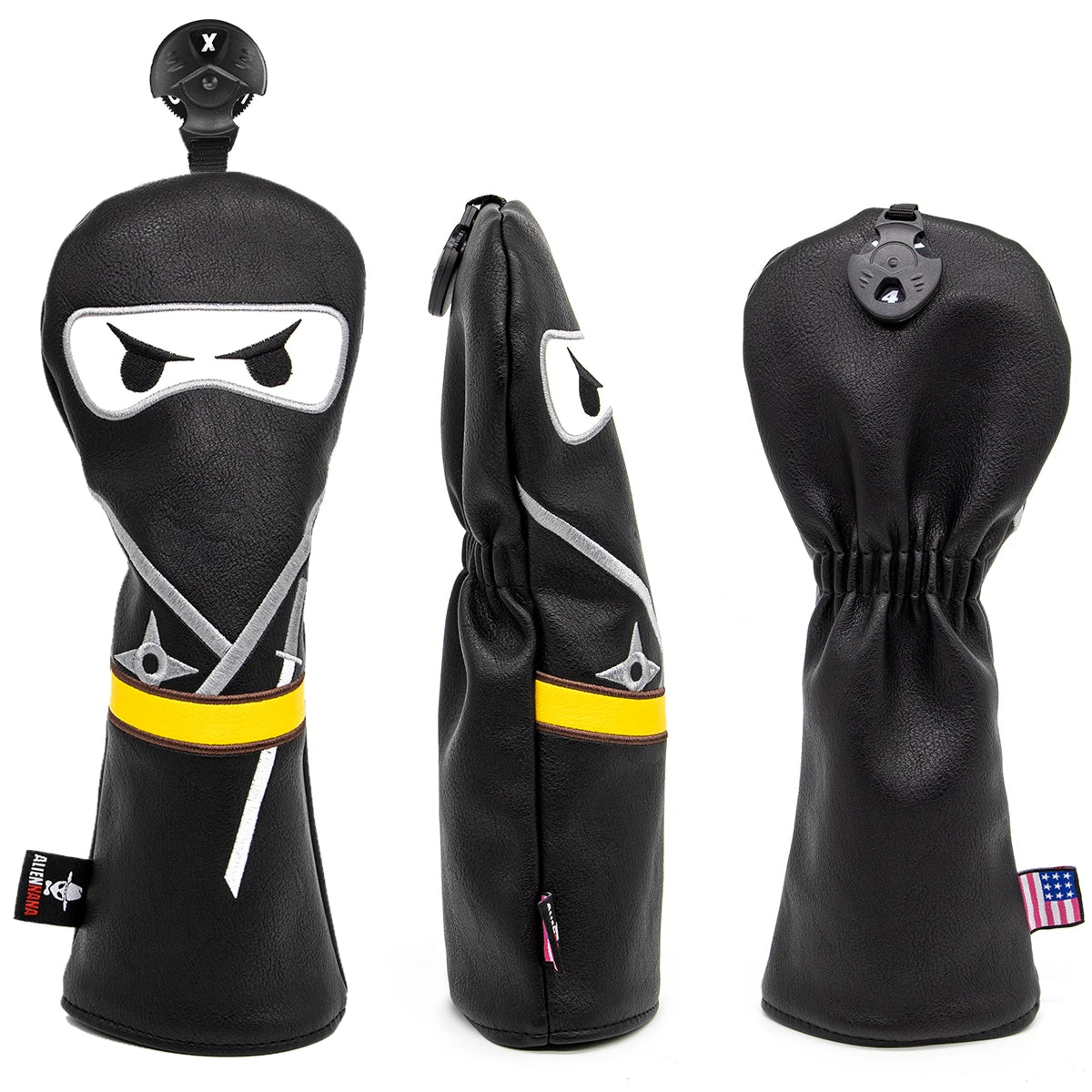 Black Ninja Head Covers