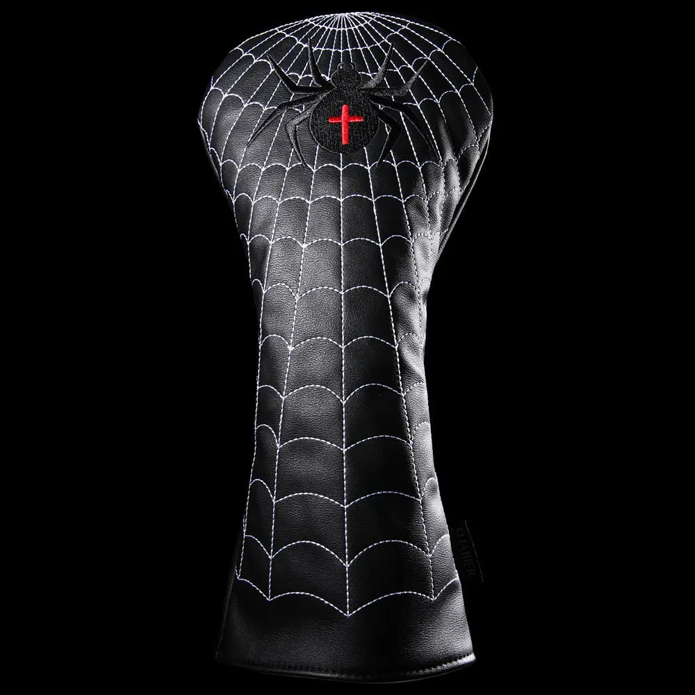 Black Spider Web Head Covers (Woods/Irons/Mallet)