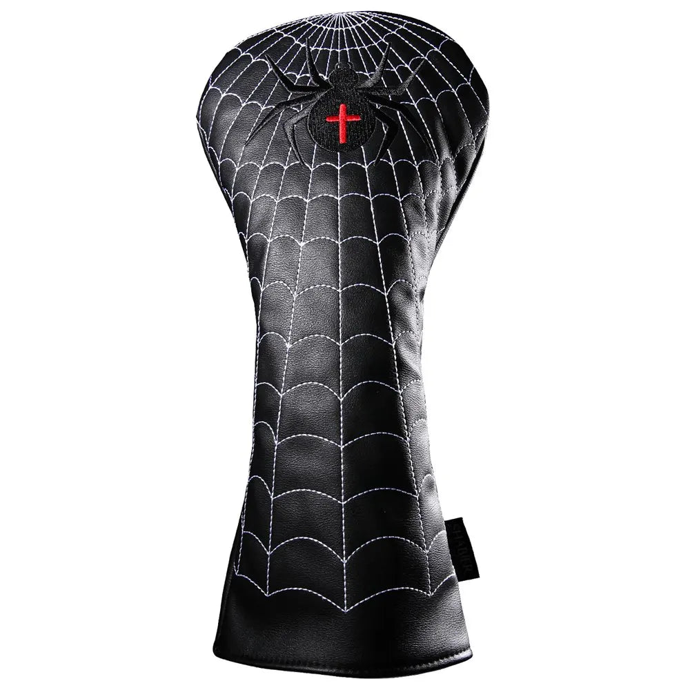 Black Spider Web Head Covers (Woods/Irons/Mallet)