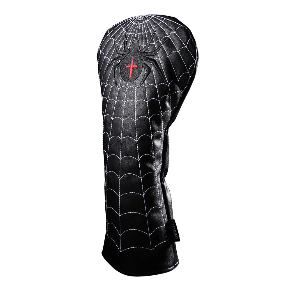 Black Spider Web Head Covers (Woods/Irons/Mallet)
