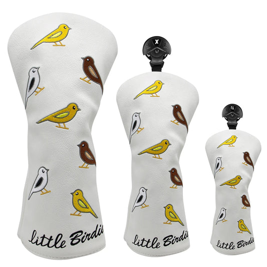 WHITE Birdie Head Covers