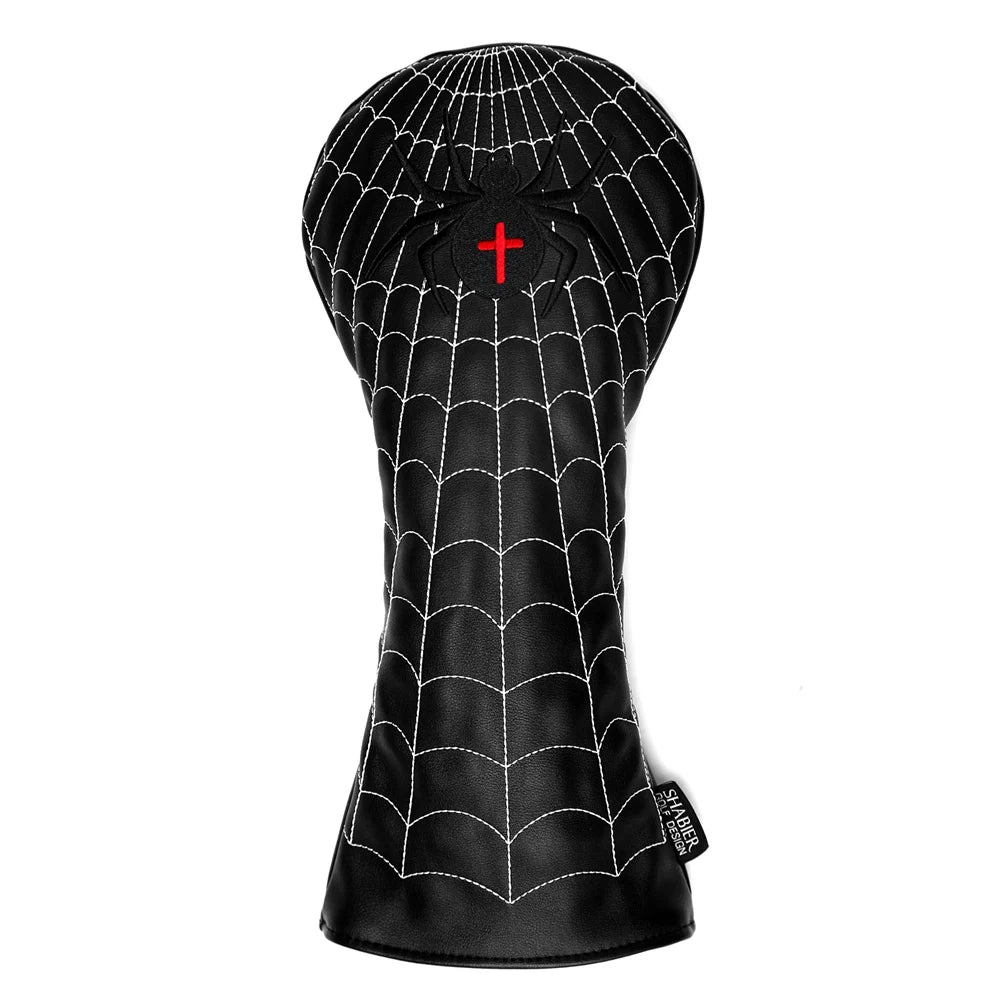 Black Spider Web Head Covers (Woods/Irons/Mallet)