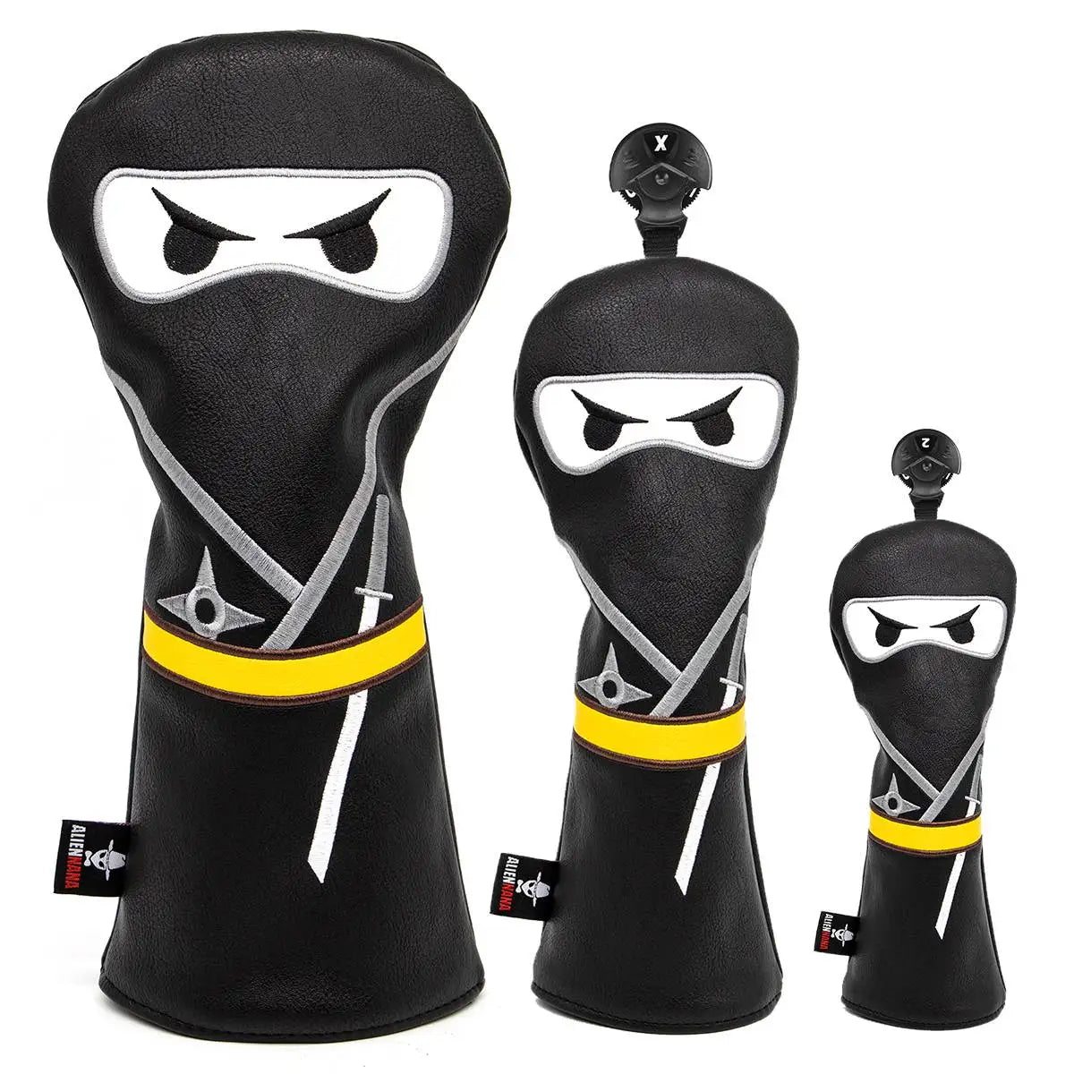 Black Ninja Head Covers