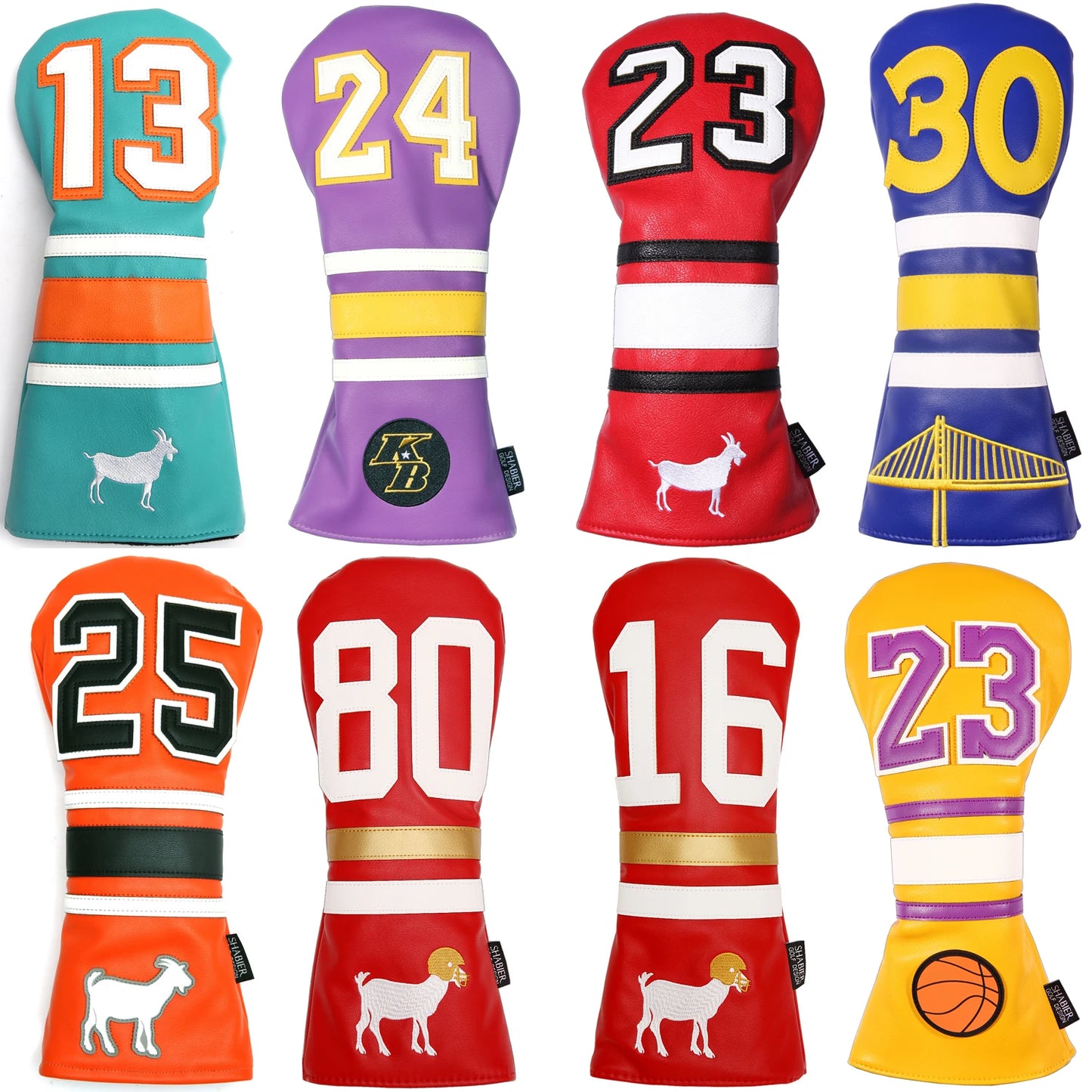 GOAT Head Covers (Multiple Athletes)