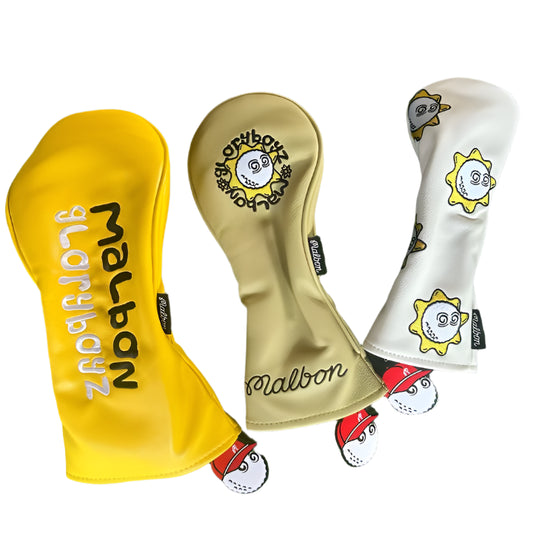 Cartoon Golf Ball Head Covers