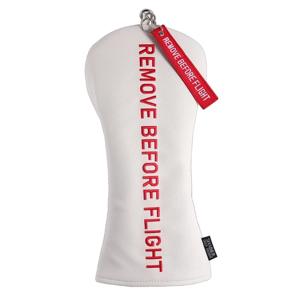 "Remove Before Flight" Leather Head Covers (Woods/Putters)