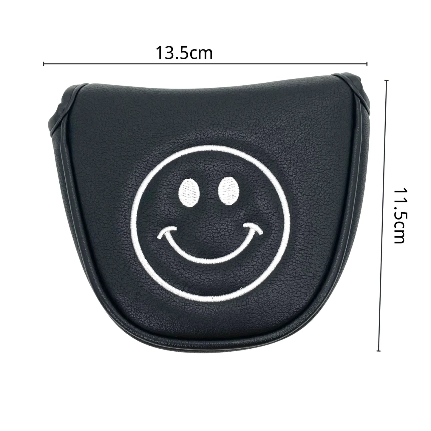 Happy Face Mallet Putter Cover