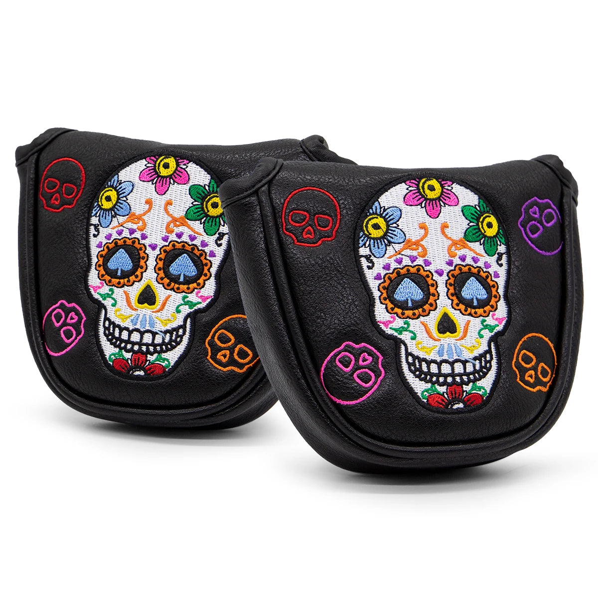 Floral Skull Head Covers (Woods/Putters/Pouch)