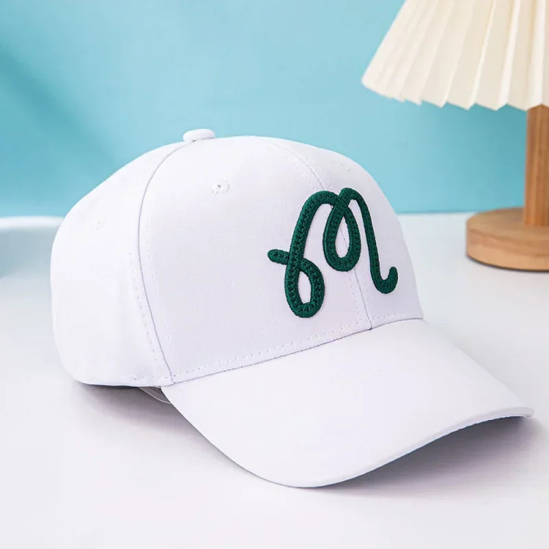 "M" Stitched Golf Hats