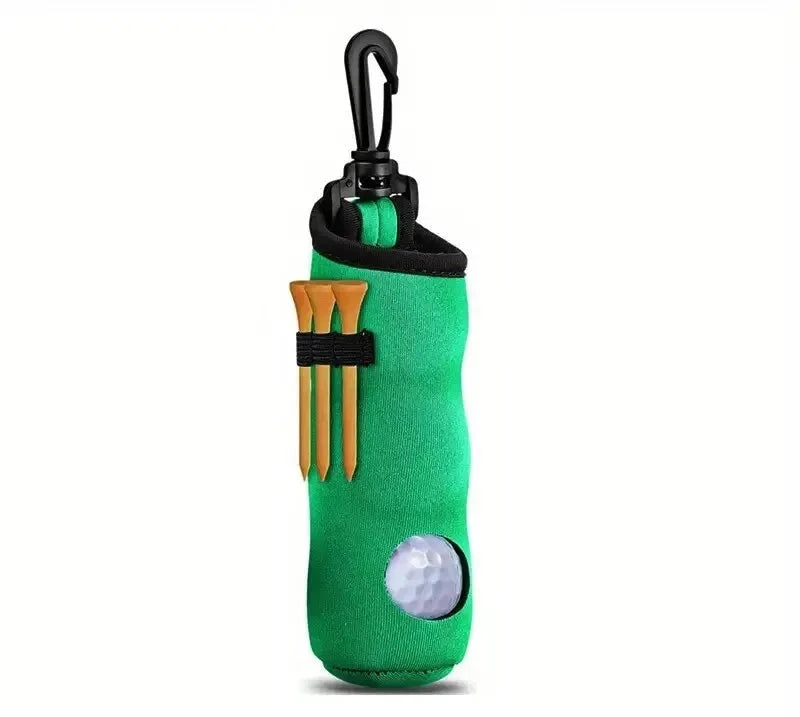 PAR 3 Golf Ball Carry Pouch & Tee Holder