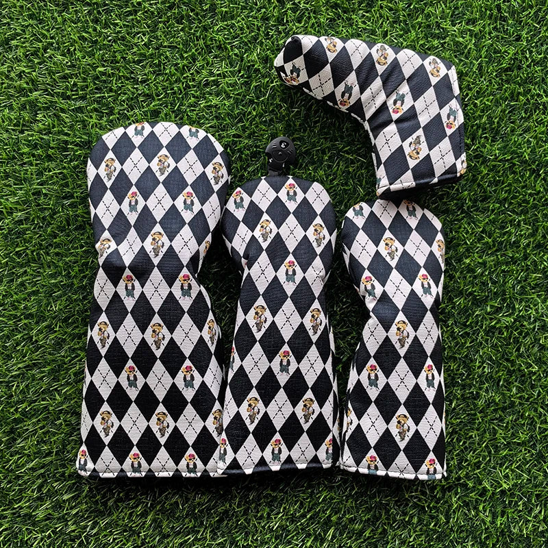 Golf Drops "Bear Branded" Premium Head Covers