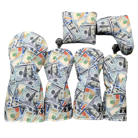 American 100 Dollar Bill Head Covers