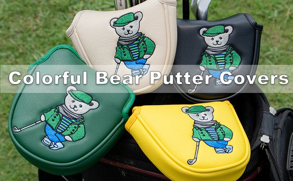 Mr. Bear Putter Covers (Blade/Mallet)