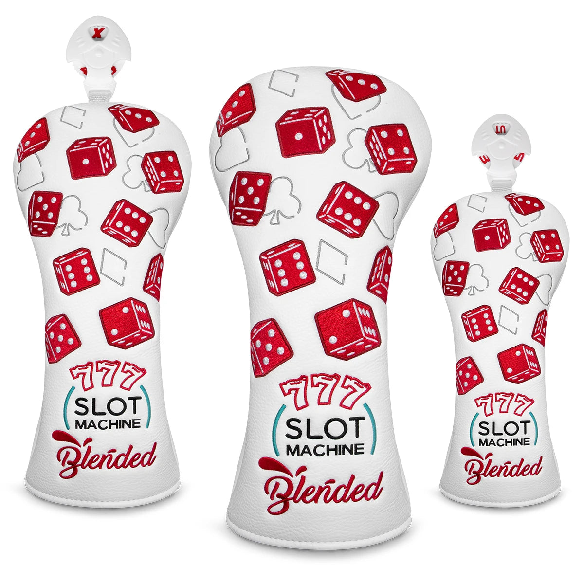 Slot Machine "777/Dice" Head Covers