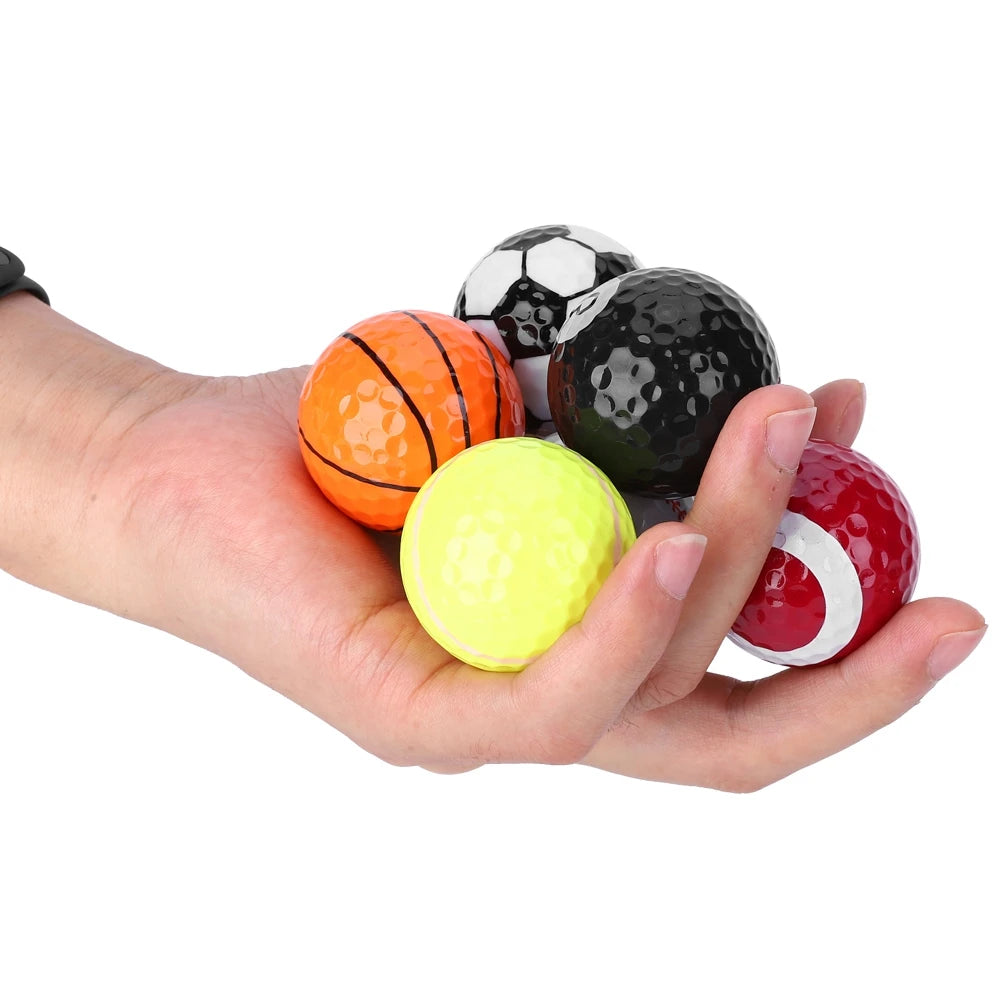 6 Pcs - Golf Ball Multi-Sport Gift Set