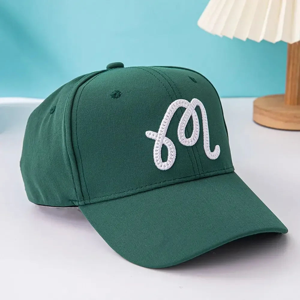 "M" Stitched Golf Hats