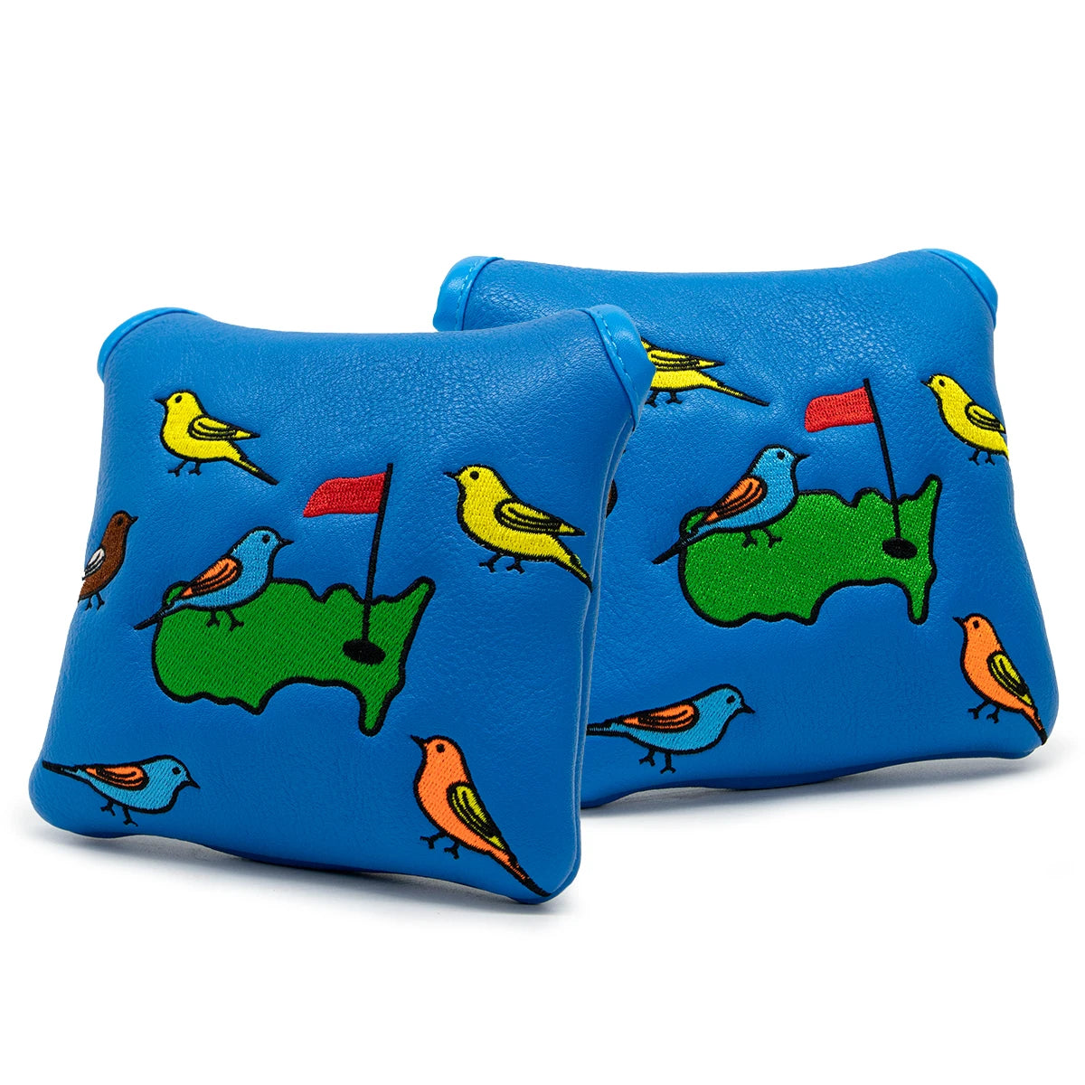 BLUE Birdie Mallet Putter Cover