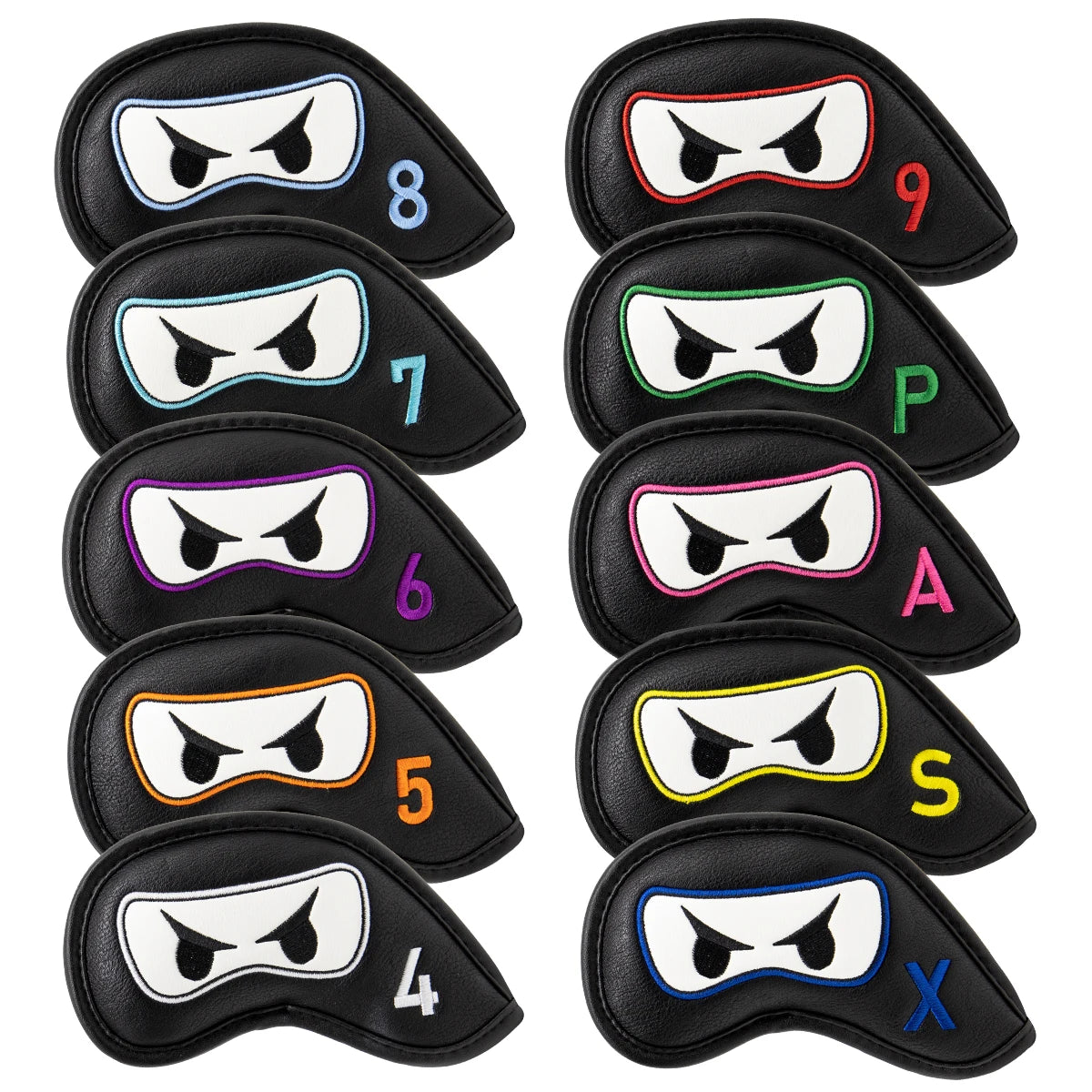 Black Ninja Head Covers