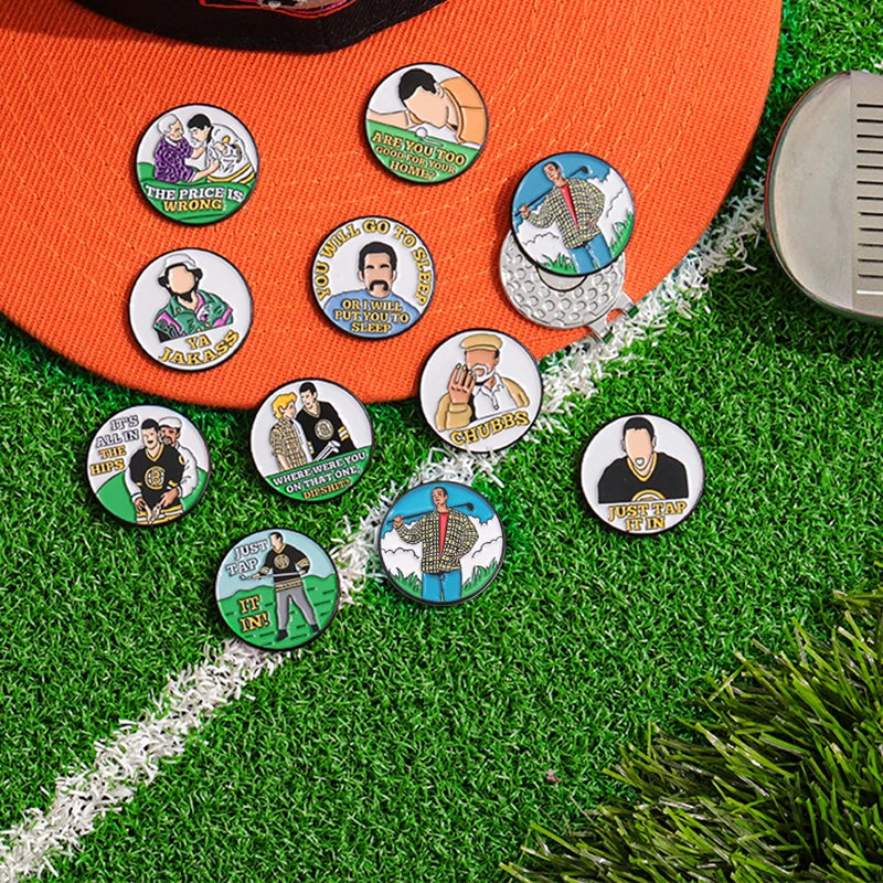 Happy Gilmore Premium Ball Markers