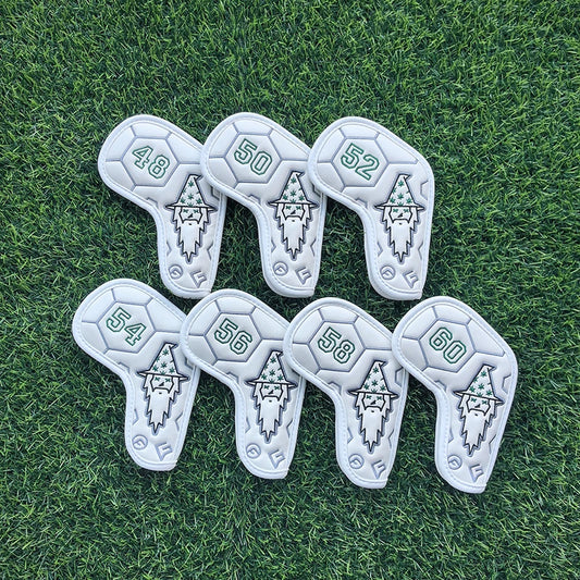 Wizard 10-Piece Iron & Wedge Covers (White or Black)