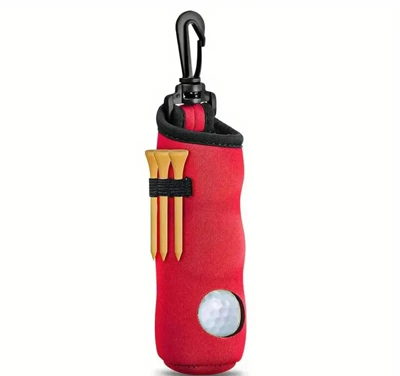 PAR 3 Golf Ball Carry Pouch & Tee Holder