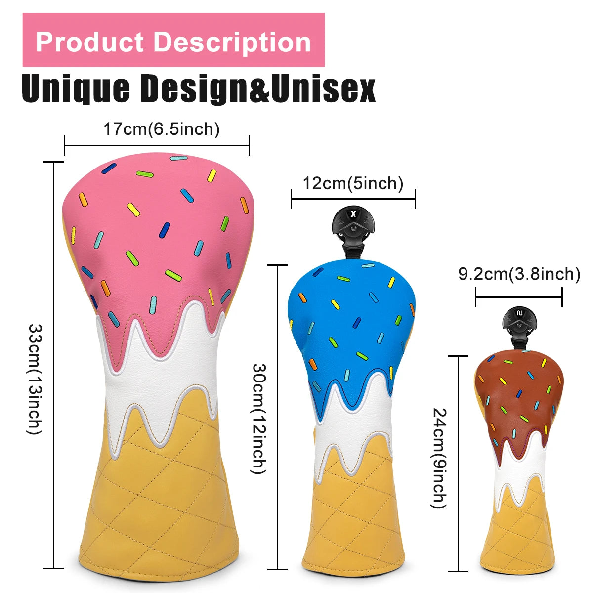 Ice Cream Head Covers