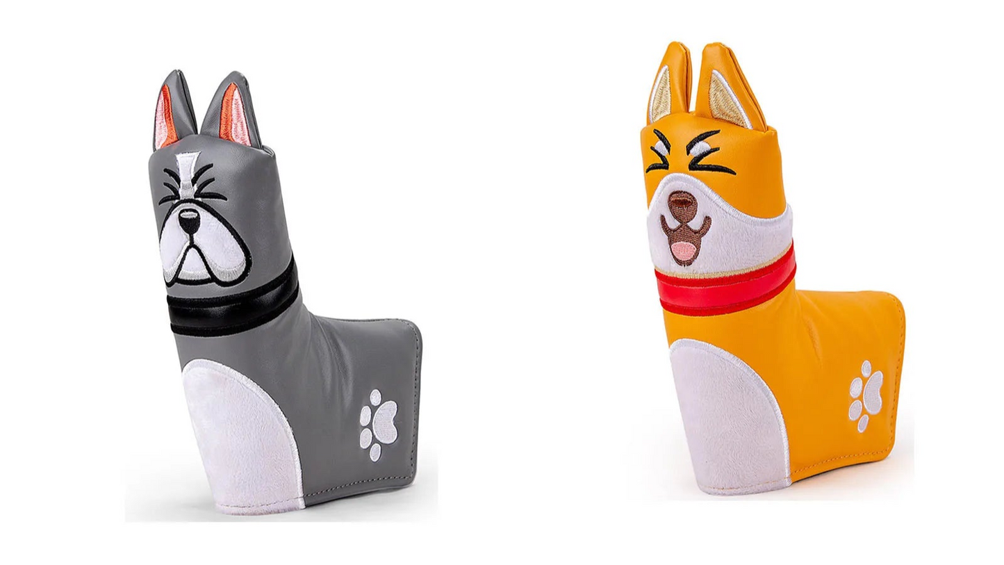 Funny Cat & Dog Faces - Blade Putter Covers