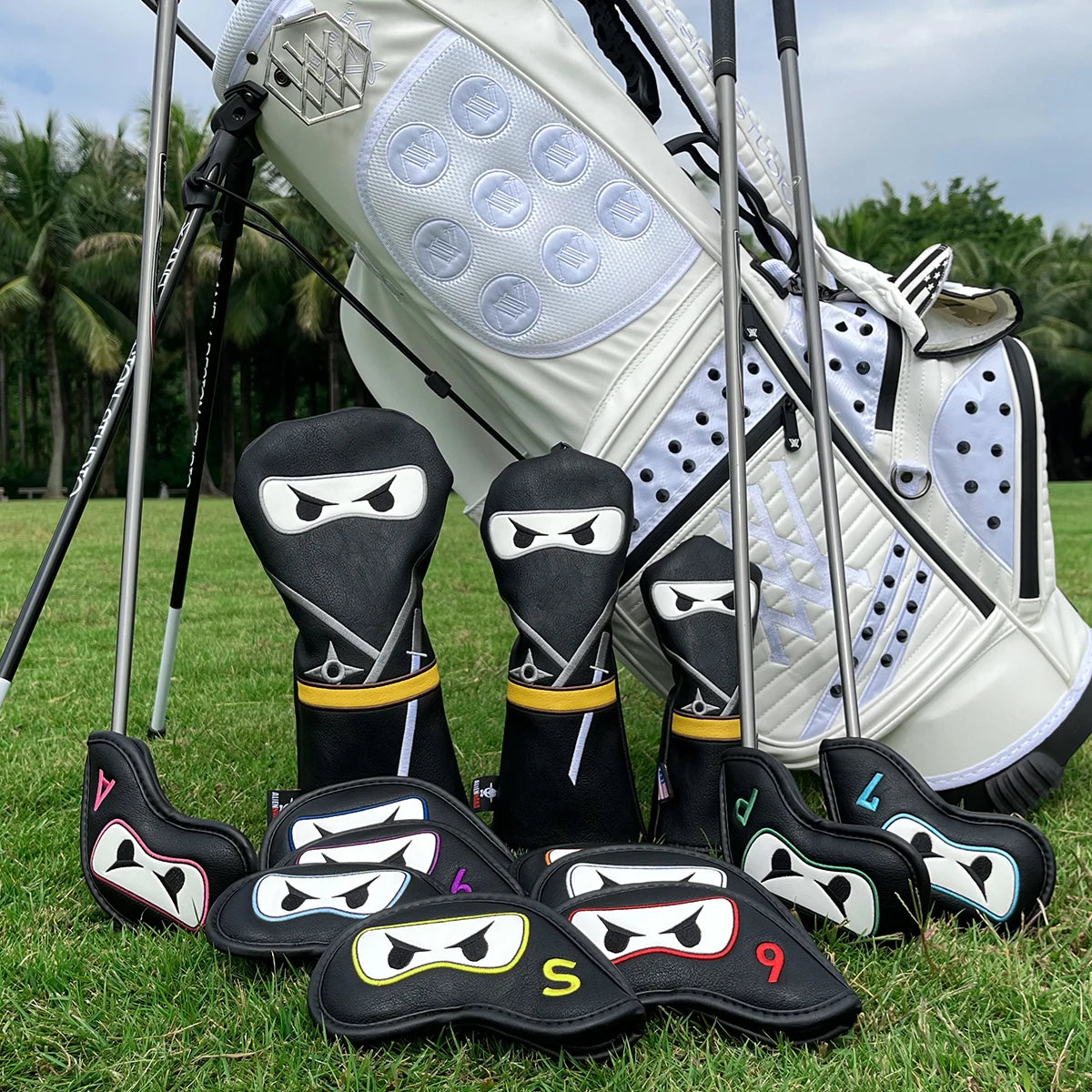 Black Ninja Head Covers