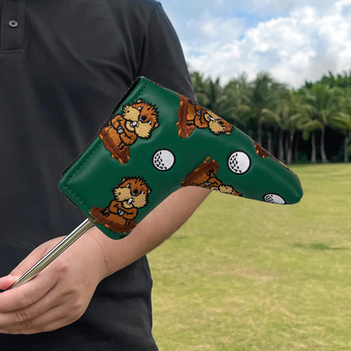 Groundhog "GO HOME BALL!" Head Covers (Woods/Putters)