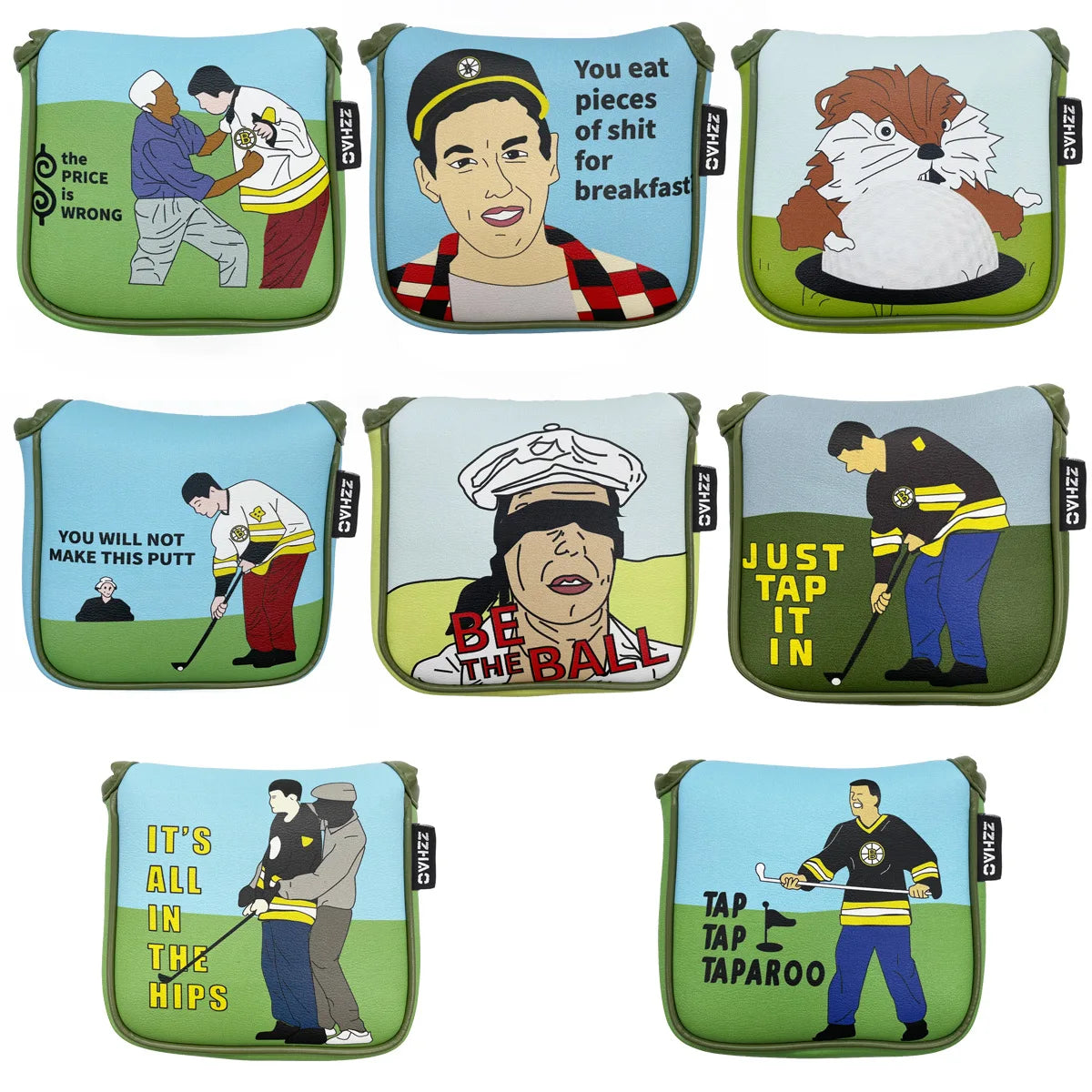 Happy Gilmore Putter Covers (Blade/Mallet)