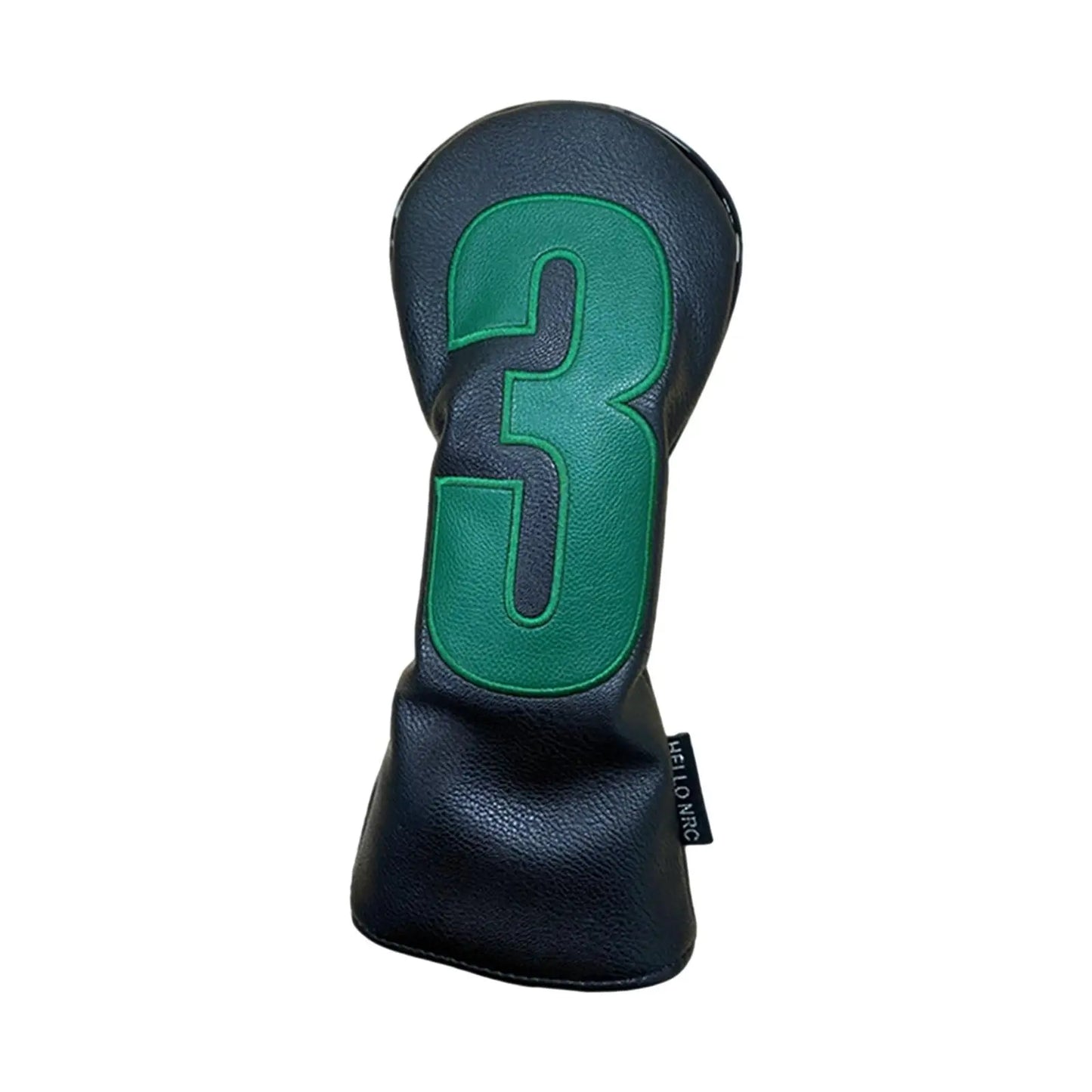 Retro Single Number Head Covers (Black/White)