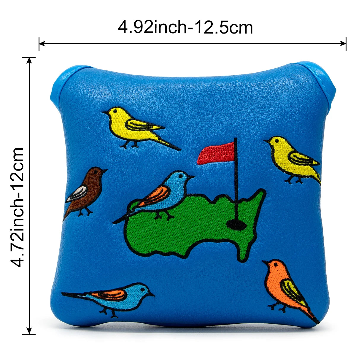 BLUE Birdie Mallet Putter Cover